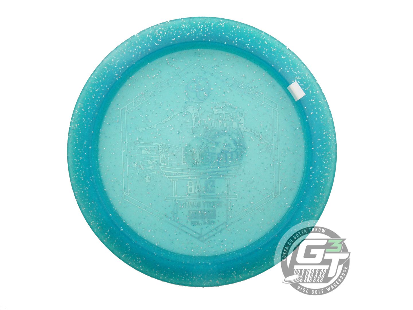 NOS Infinite Metal Flake C-Blend Slab 175g Teal Teal Foil Distance Driver Disc