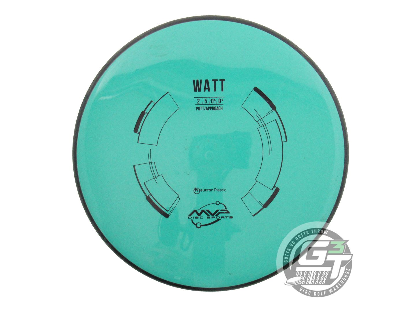 USED MVP Disc Sports Neutron Watt 173g Seafoam Putter Golf Disc