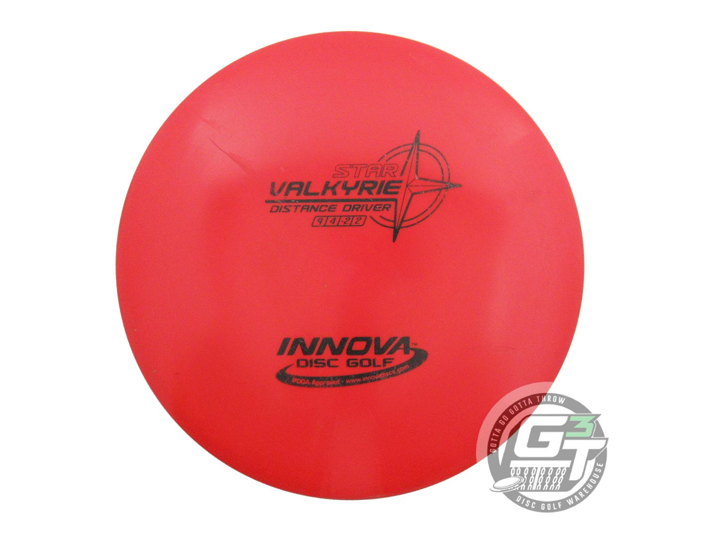 USED Innova Star Valkyrie 171g Red Black Stamp Distance Driver Golf Disc