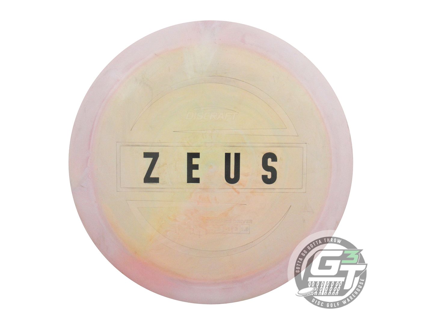 USED Discraft [McBETH] ESP Zeus 174g Lilac-Yellow Driver Golf Disc