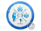 USED Dynamic Discs [10 YEAR] Fuzion Orbit Fugitive 177g Blue-White Midrange Disc