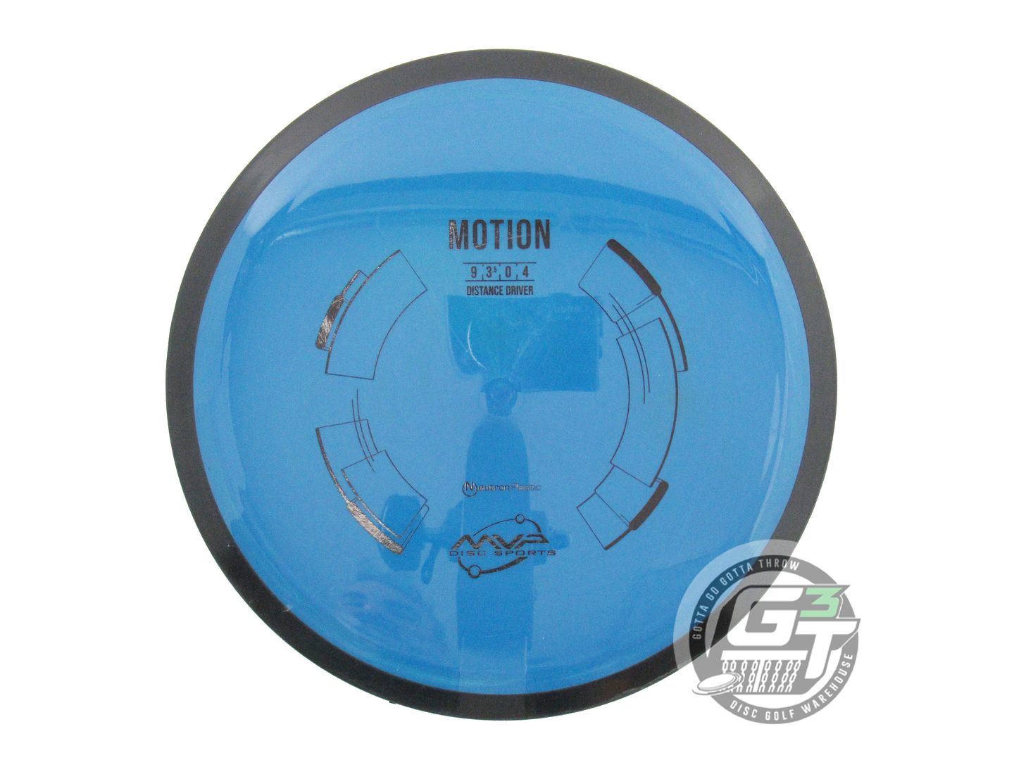 USED MVP Disc Sports Neutron Motion 171g Blue Distance Driver Golf Disc