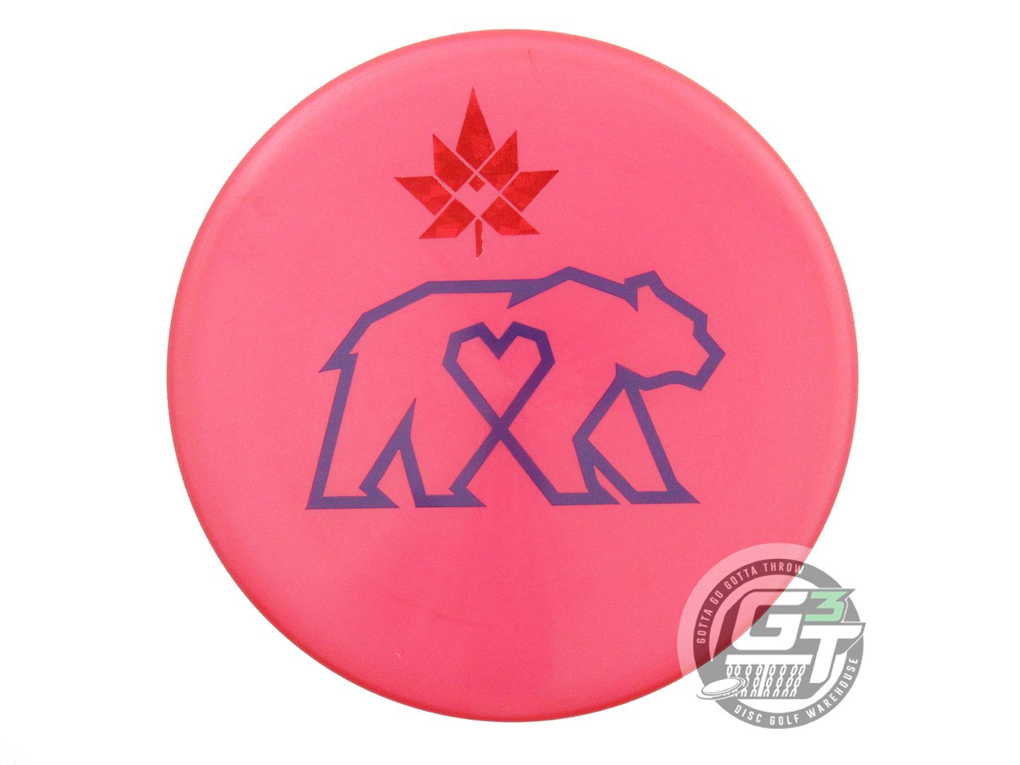 USED Discraft [EARHART] ESP Zone 176g Pink Purple Stamp Putter Golf Disc