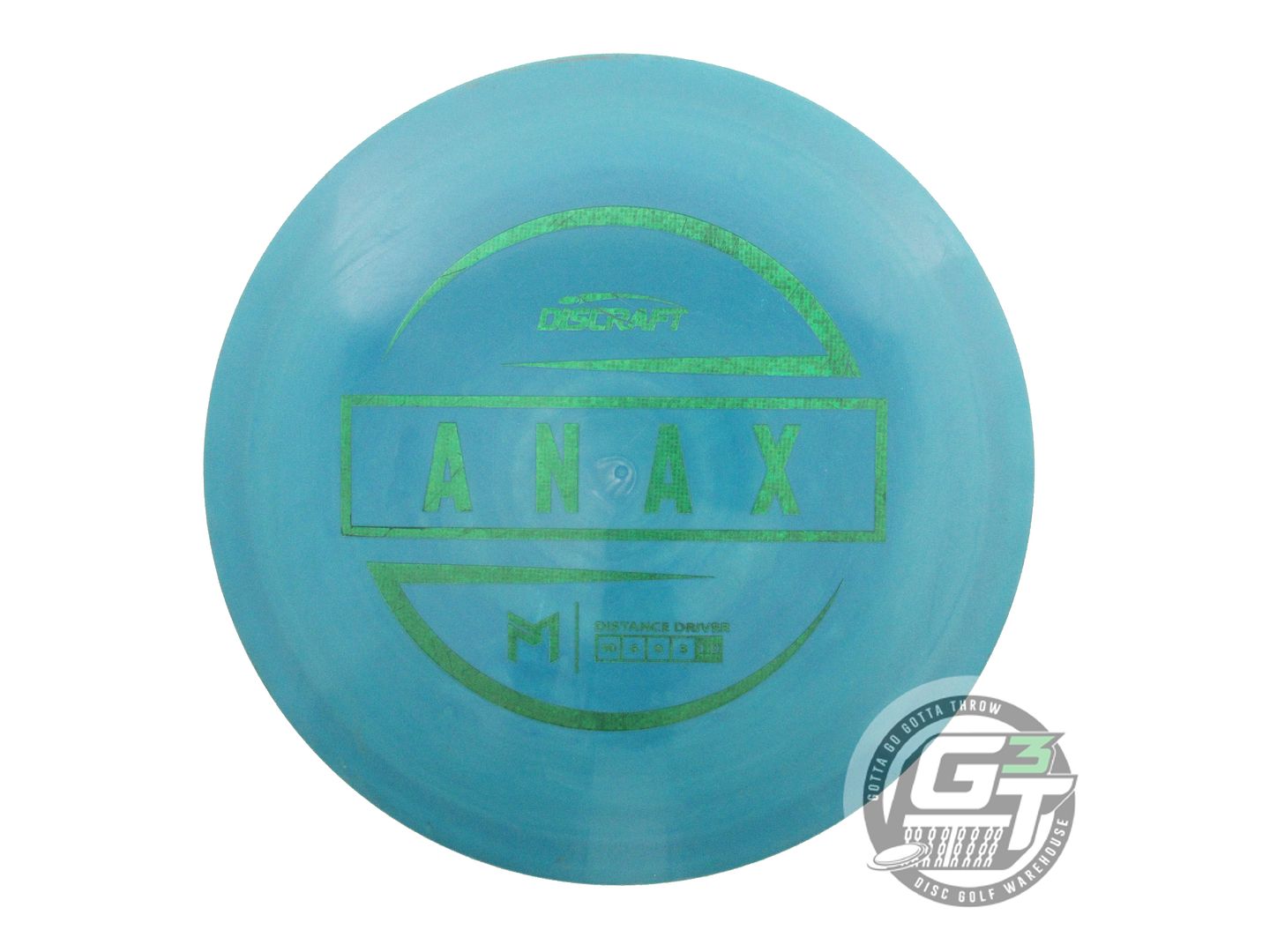 USED Discraft [McBETH] ESP Anax 176g Dark Teal Green Matrix Foil Driver Disc
