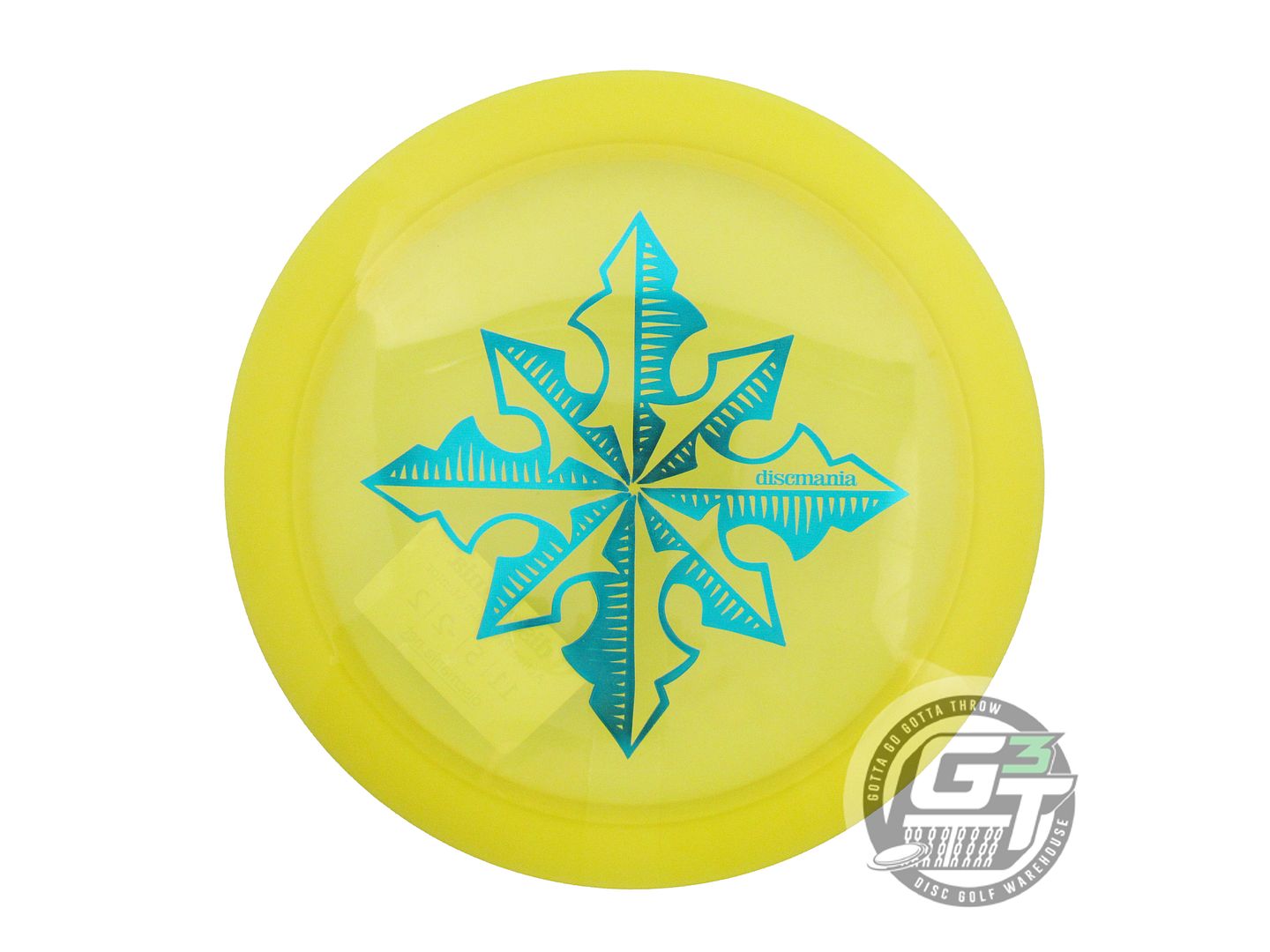USED DiscMania NORTH STAR Active Premium Mentor 173g Yellow Blue Driver Disc