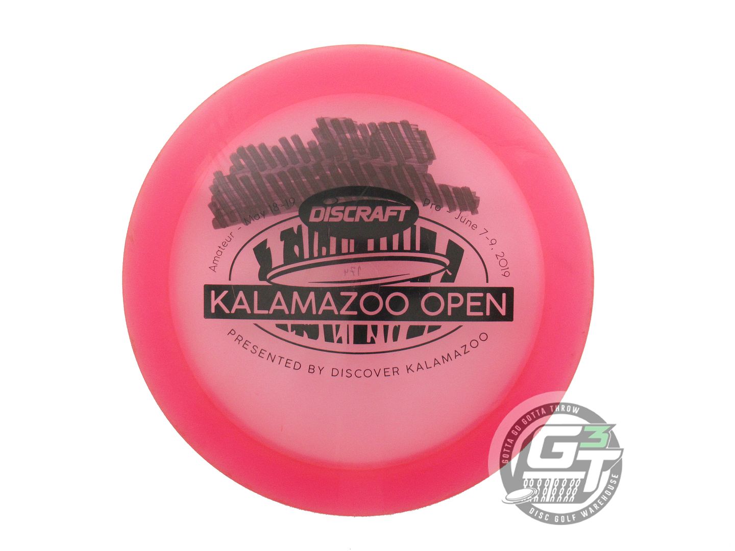 USED Discraft Z Crank 174g Red Black Stamp Distance Driver Golf Disc