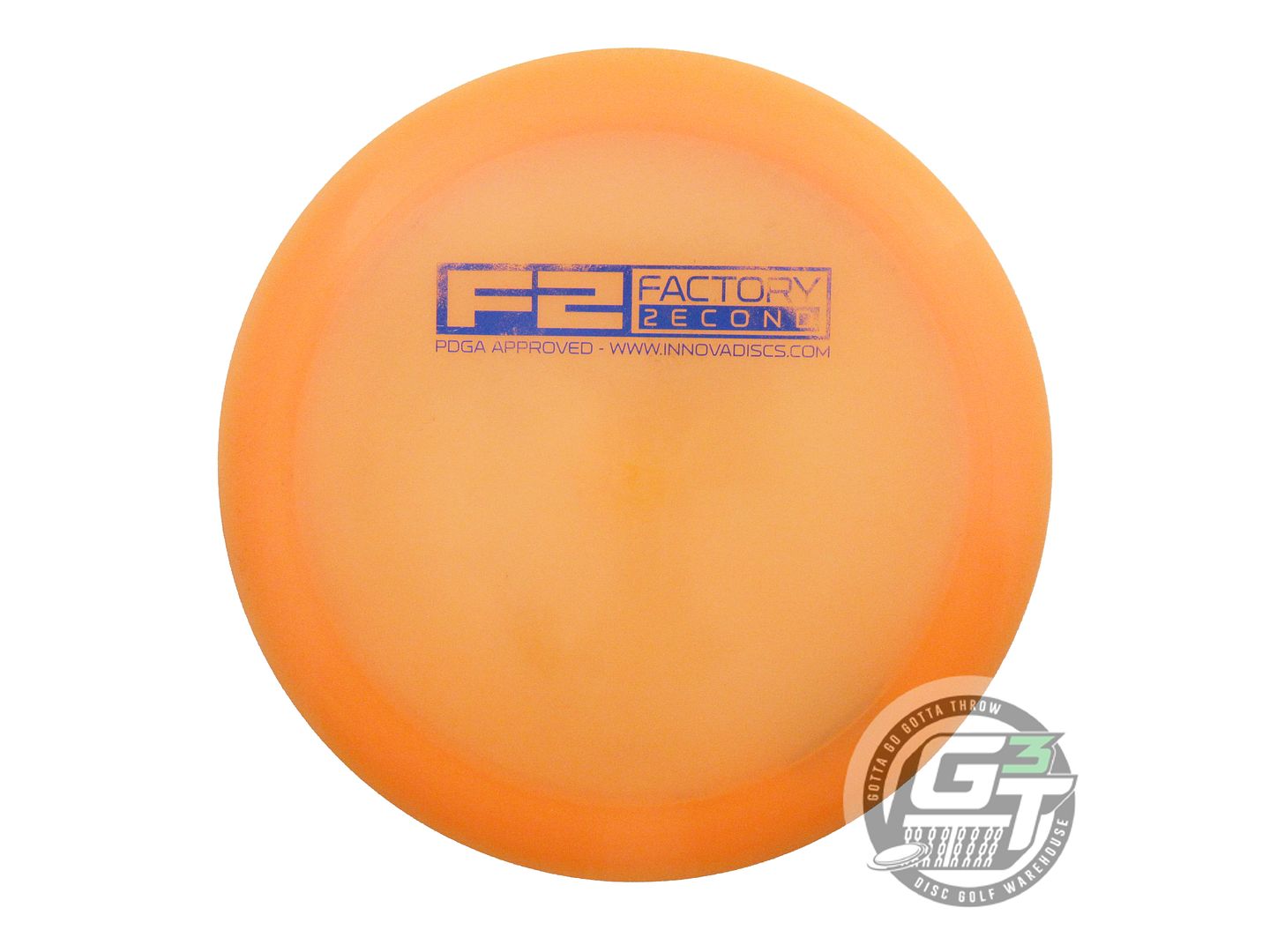 USED Innova X-OUT Champion Glow Wraith 172g Orange Distance Driver Golf Disc