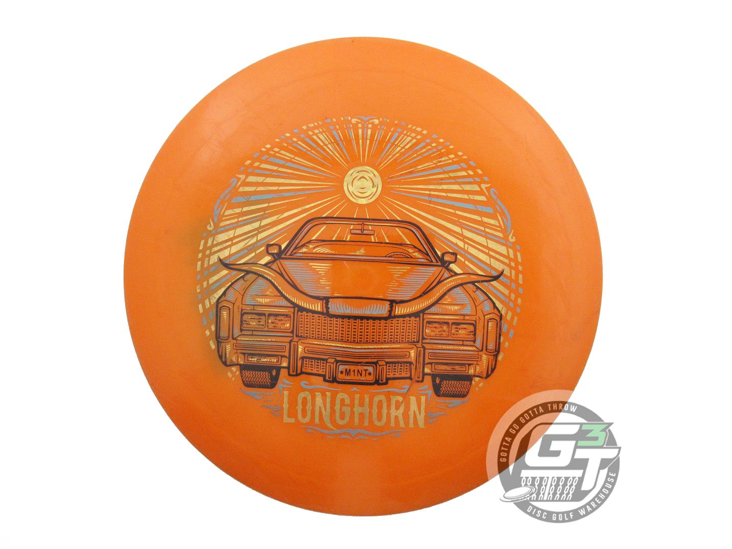 USED Mint Discs Sublime Longhorn 174g Orange Distance Driver Golf Disc