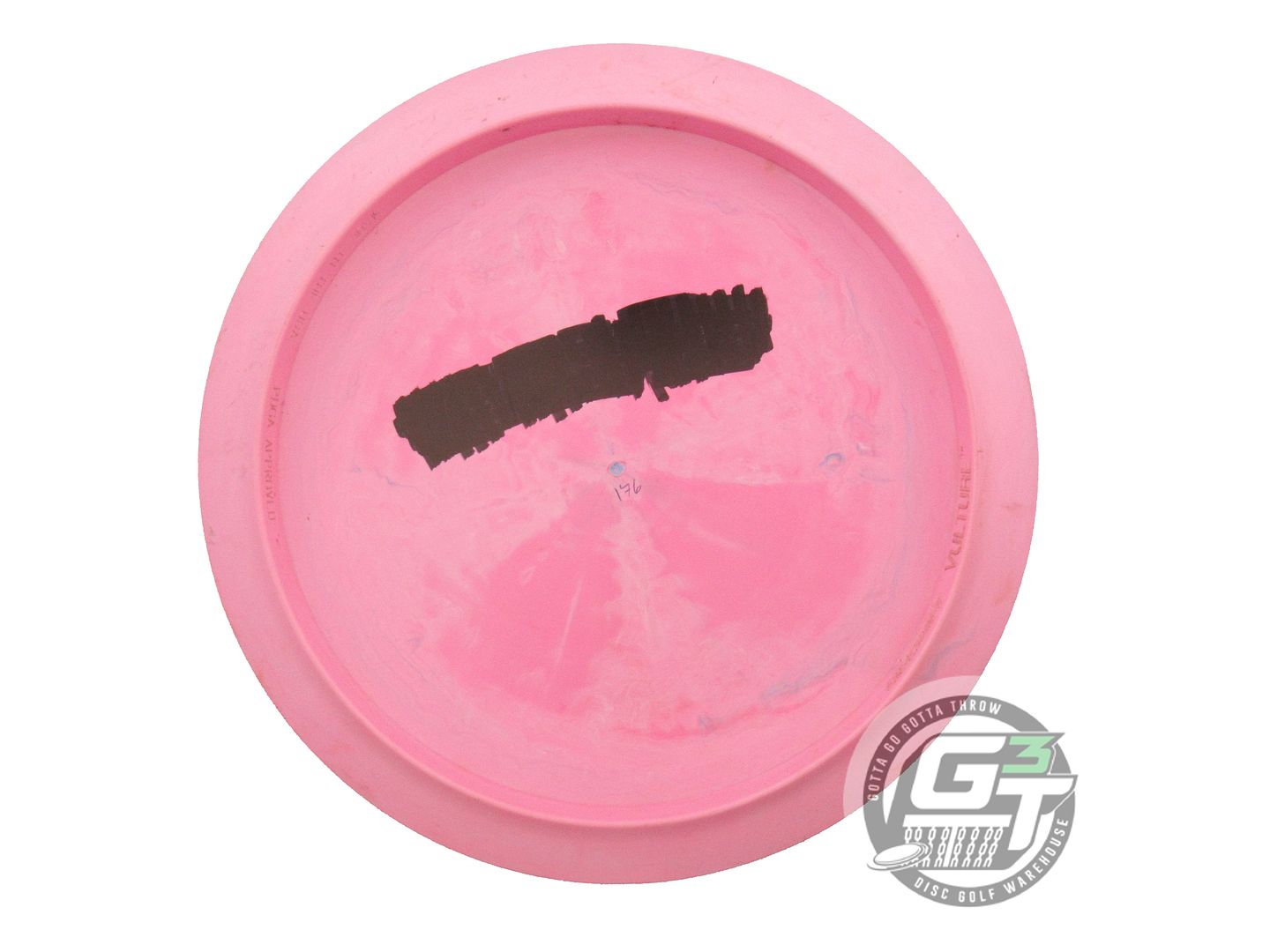 USED Discraft ESP Vulture 180g Pink Teal Flower Foil Distance Driver Golf Disc