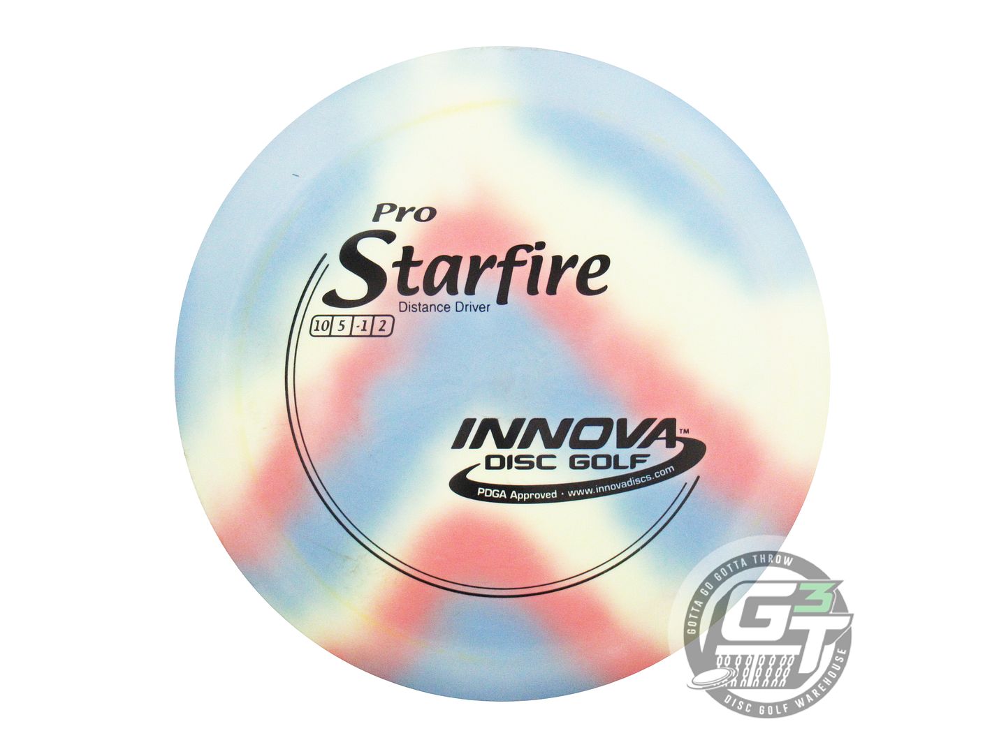 USED Innova I-DYE Pro Starfire 175g Zig Zag Distance Driver Golf Disc