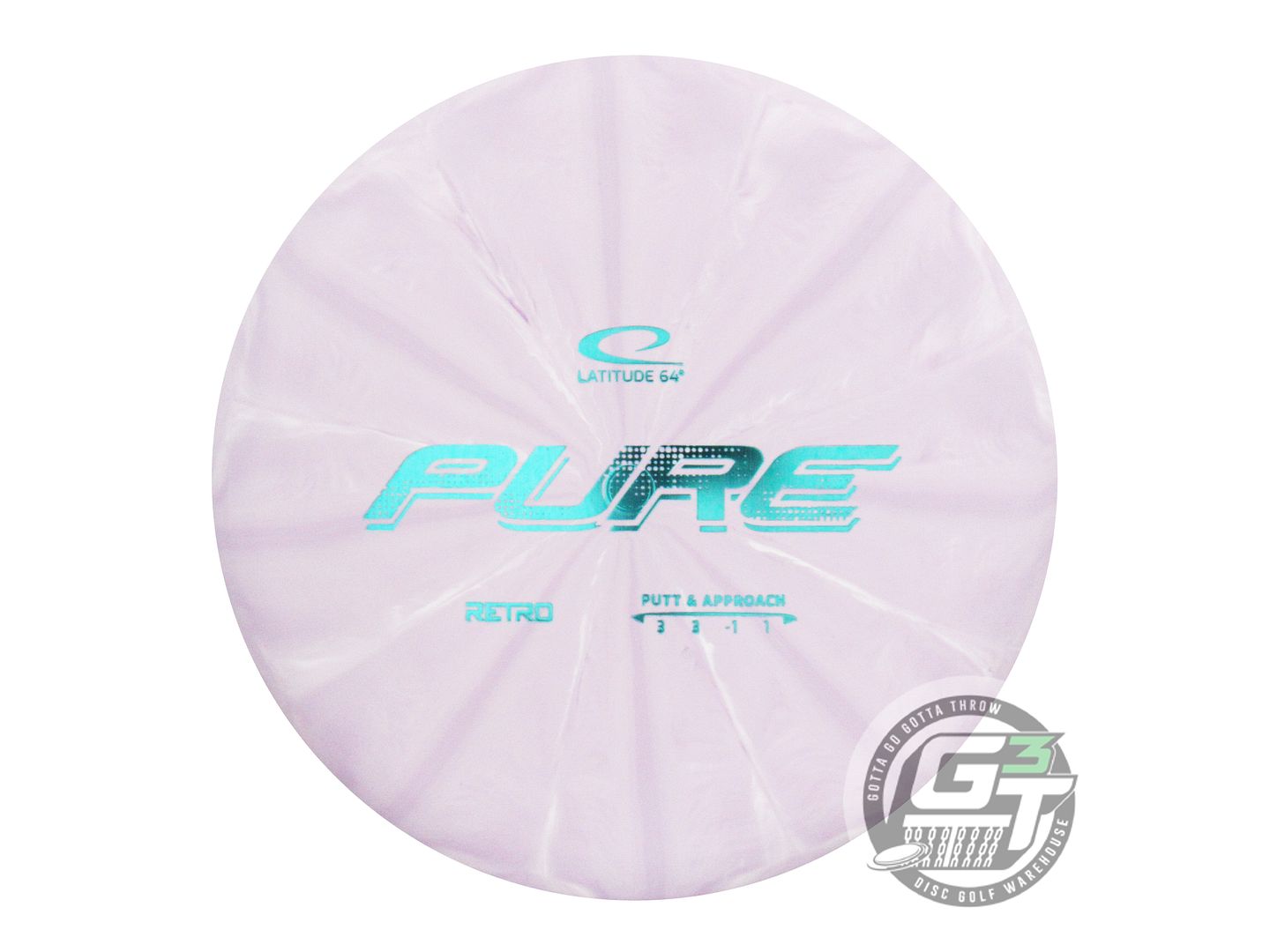 Latitude 64 Retro Burst Pure Putter Golf Disc (Individually Listed) - Gotta Go Gotta Throw