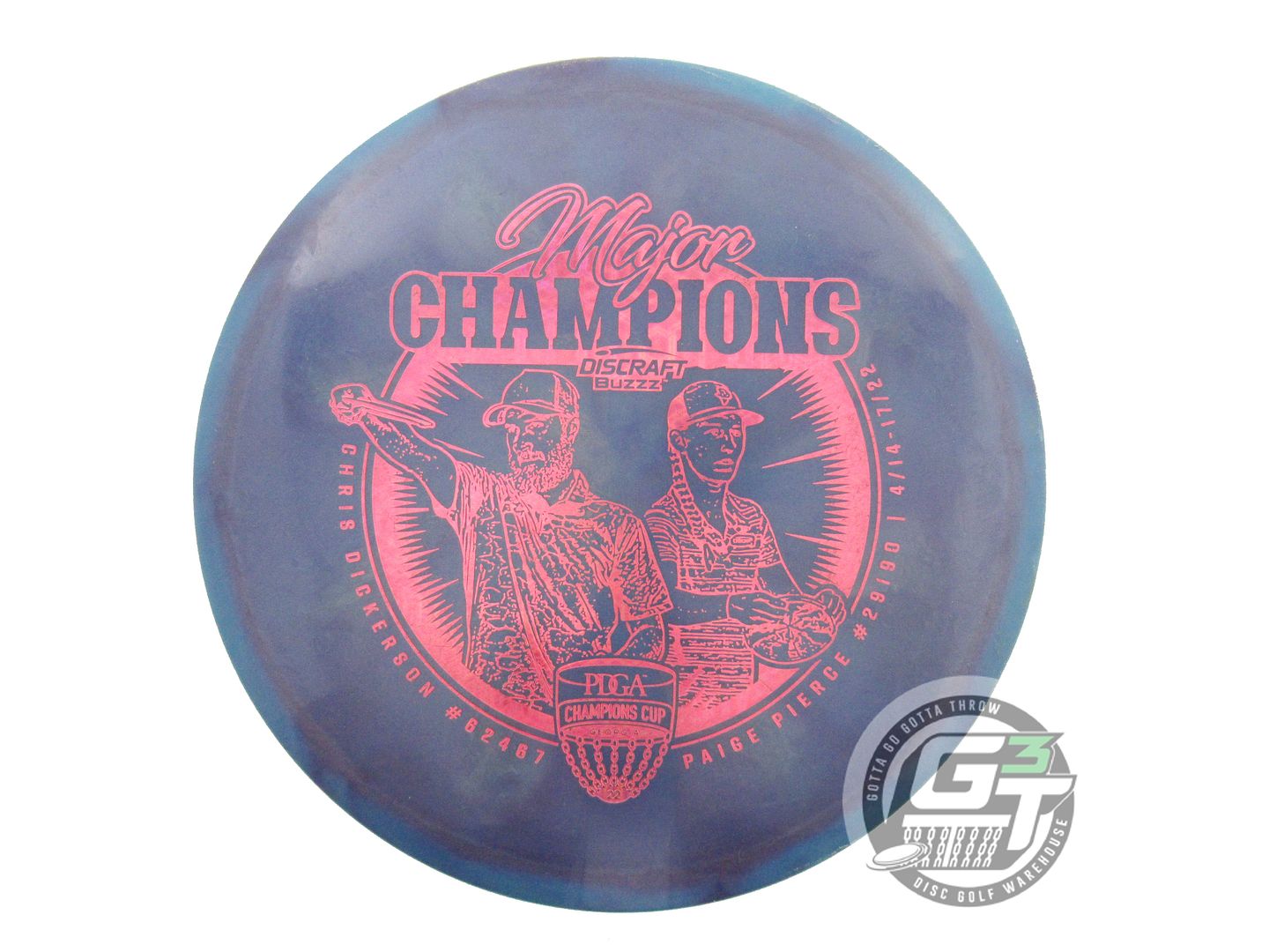 USED Discraft [PDGA] Special Blend Buzzz 181g Blue-Purple Midrange Golf Disc