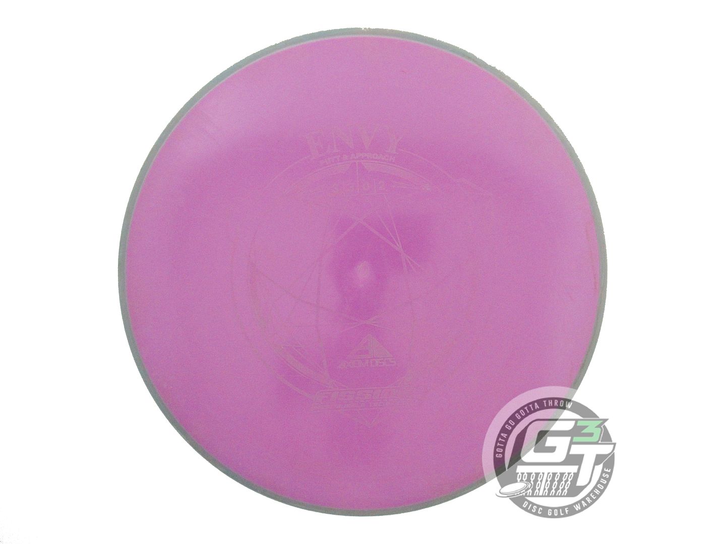 USED Axiom Discs Fission Envy 173g Purple Gray Rim Putter Golf Disc