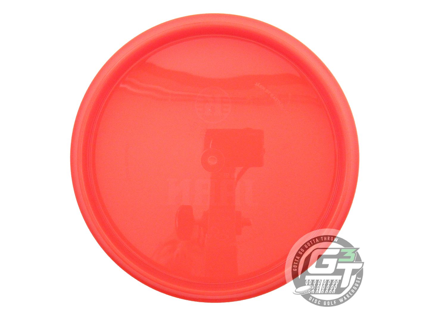 NOS Kastaplast K1 Soft Jarn 172g Orange White Stamp Midrange Golf Disc
