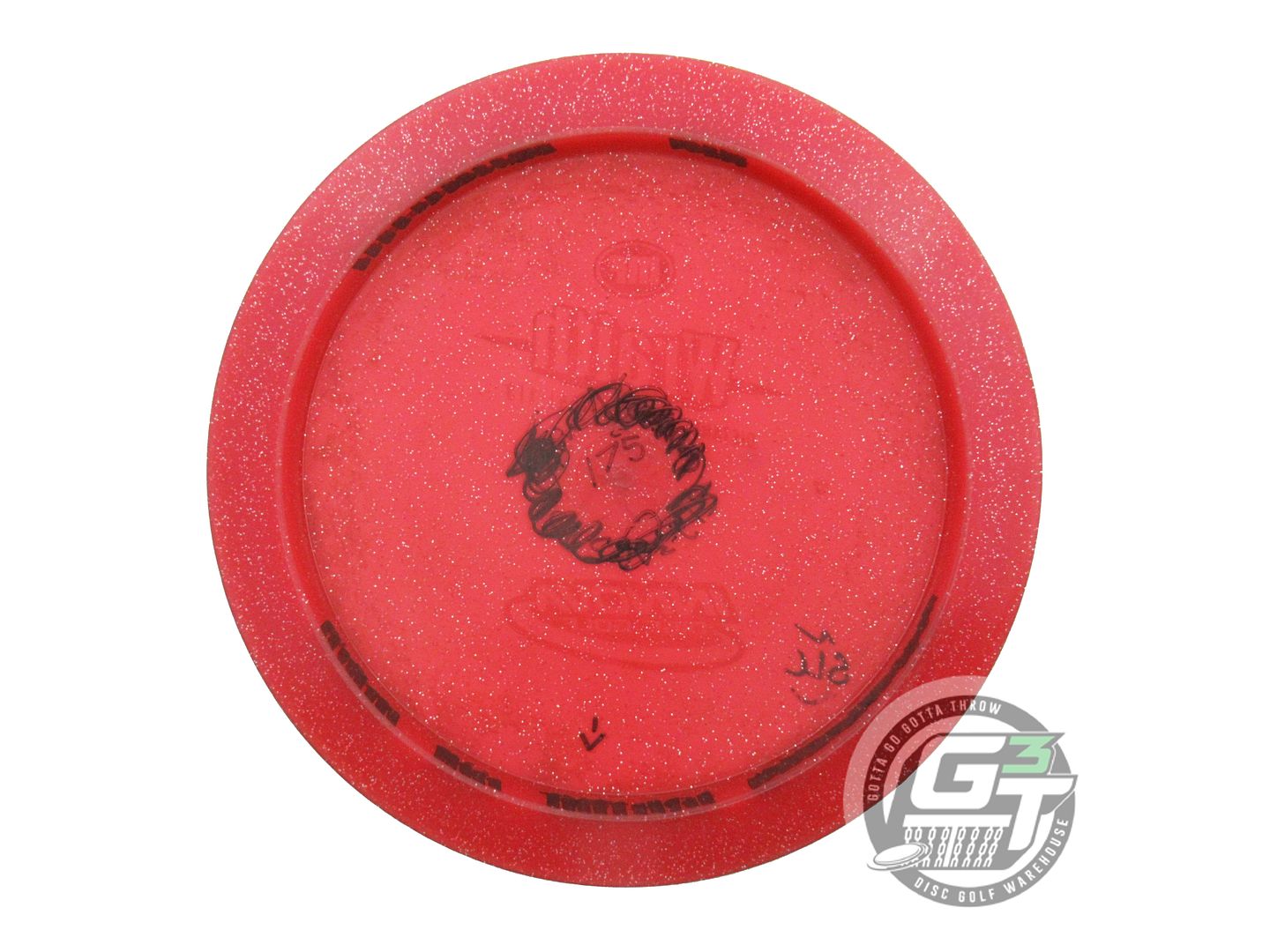 USED Innova Metal Flake Champion Wraith 175g Red Distance Driver Golf Disc