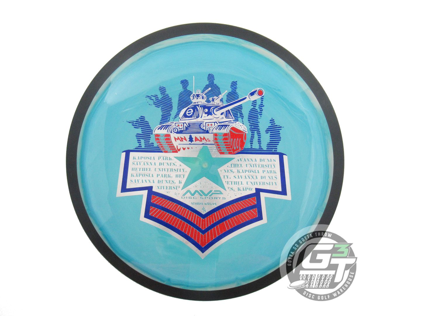 MVP Limited Edition 2025 Minnesota Ams Neutron Trail Distance Driver Golf Disc (Individually Listed)