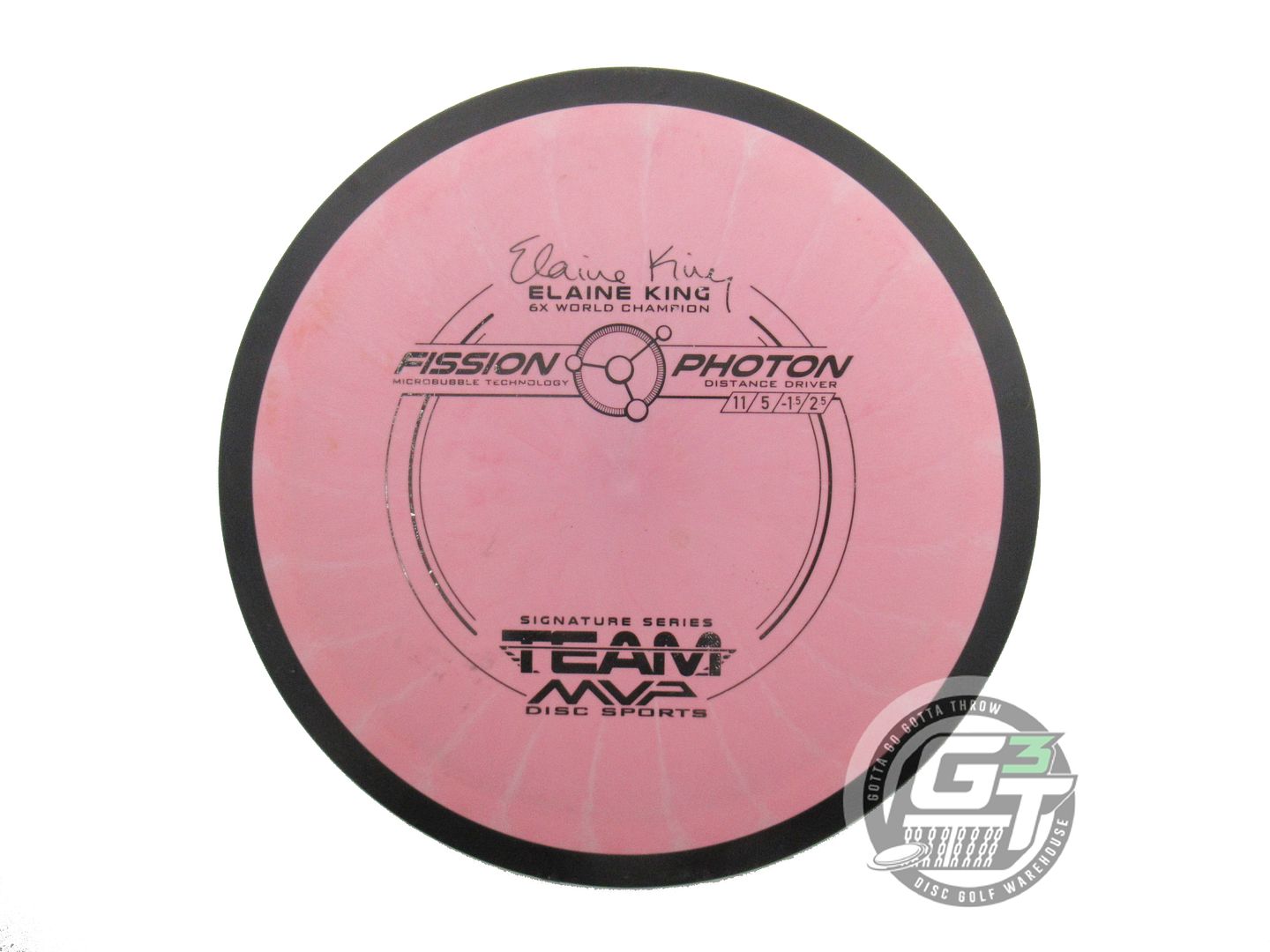 USED MVP Disc Sports [KING] Fission Photon 166g Pink Driver Golf Disc