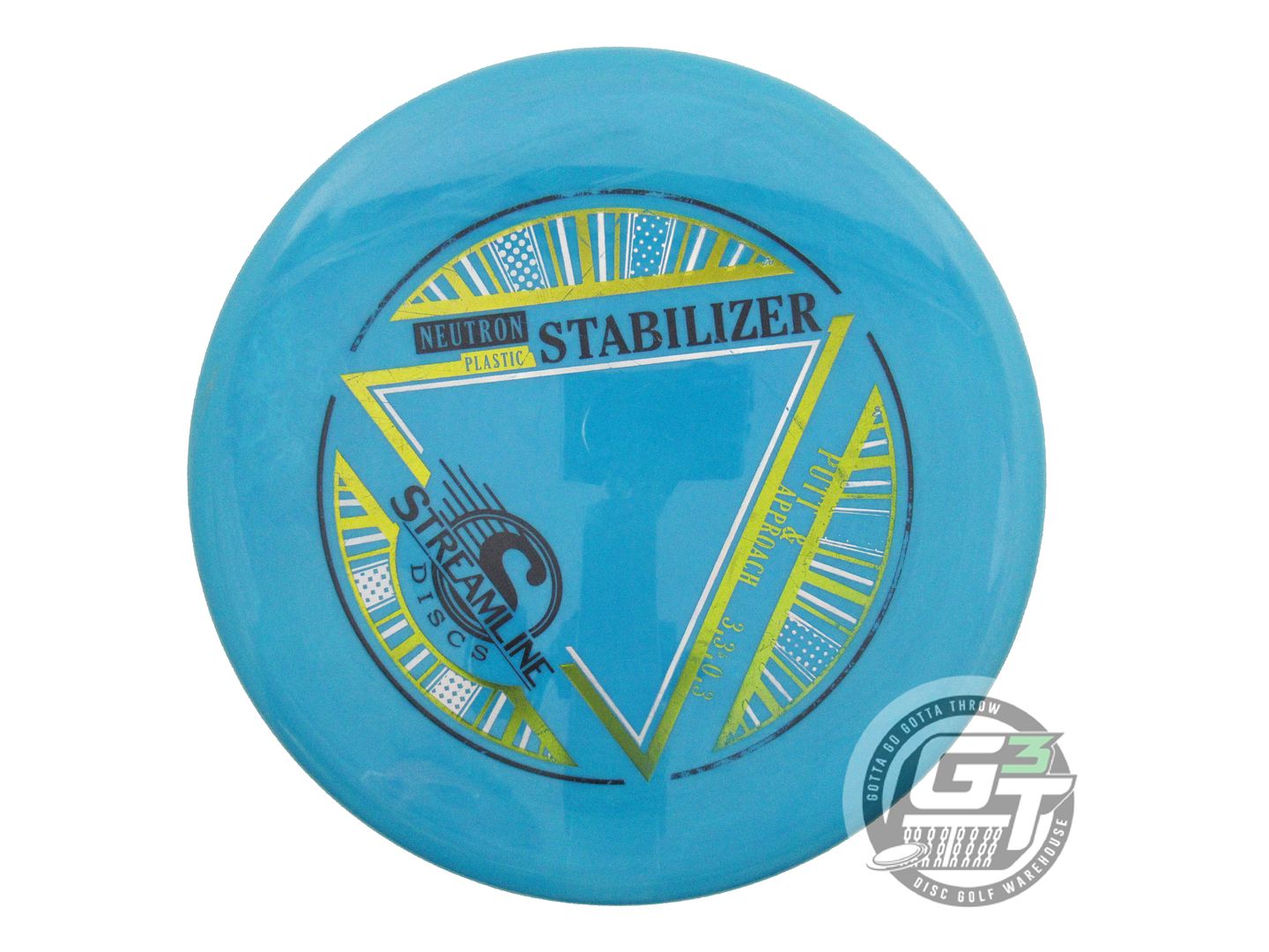 USED Streamline Discs Neutron Stabilizer 175g Teal Putter Golf Disc