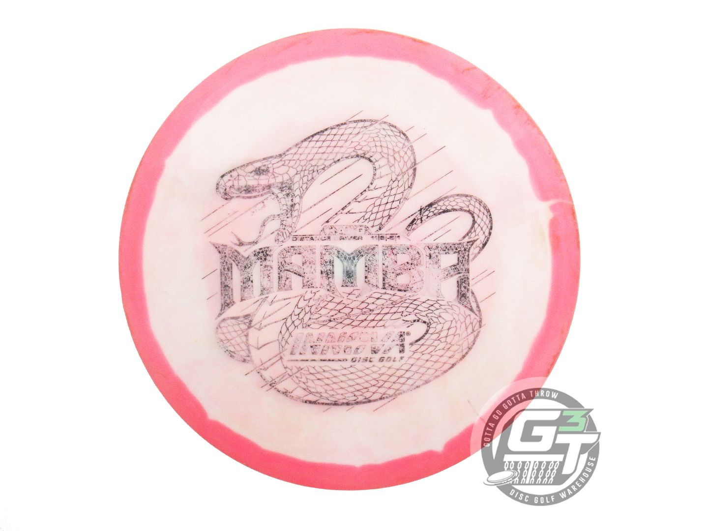 USED Innova Halo Star Mamba 176g Pink-White Distance Driver Golf Disc