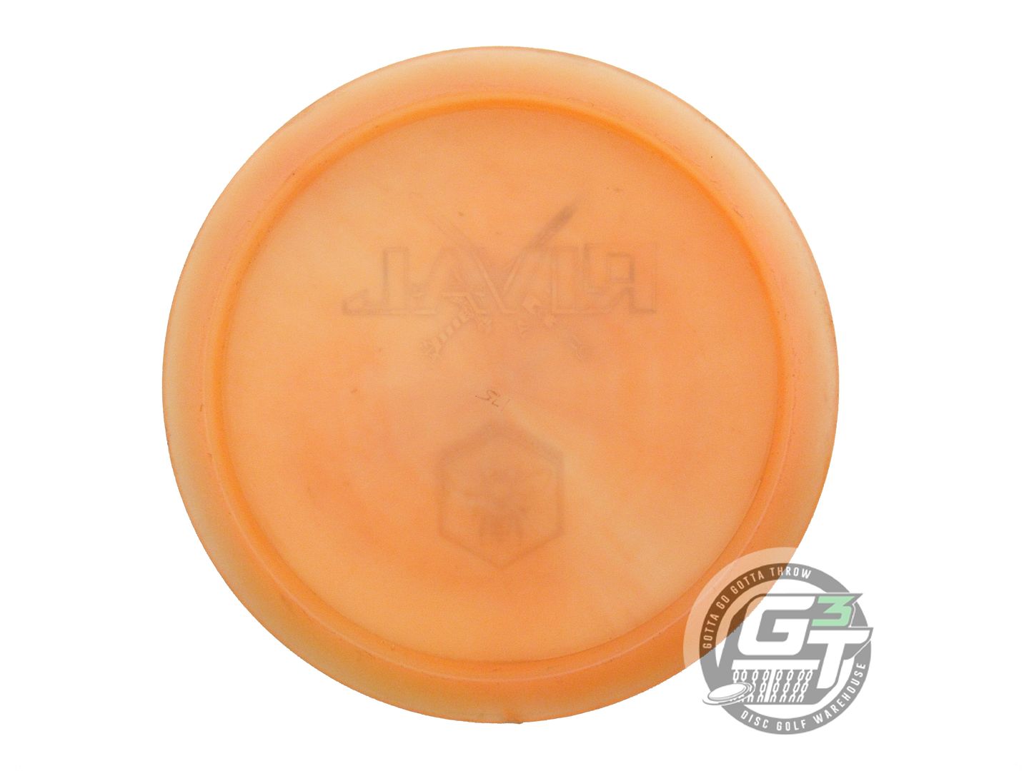 USED Legacy Discs Honey Bee Pinnacle Rival 175g Peach RIM GOUGE Driver Golf Disc