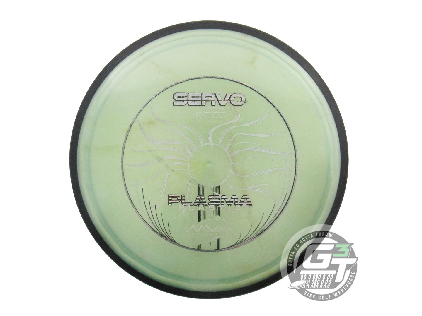 USED MVP Disc Sports Plasma Servo 163g Lime Fairway Driver Golf Disc