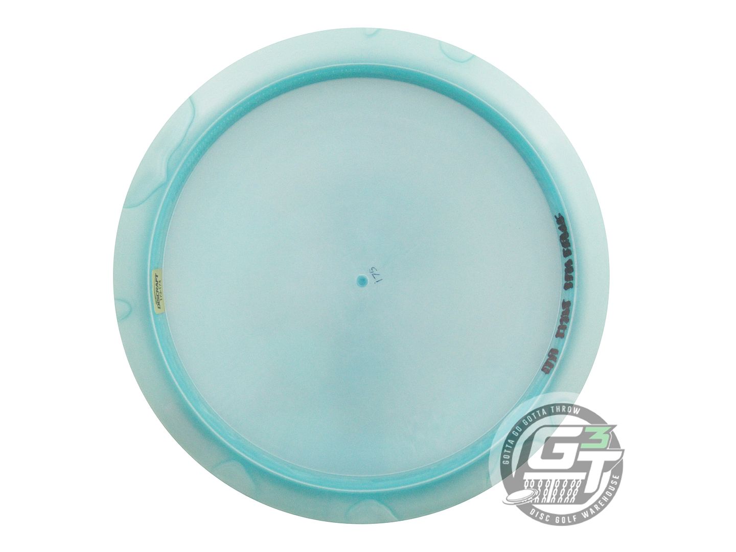 USED Discraft Big Z Predator 175g Aqua Blue Shatter Foil Fairway Driver Disc