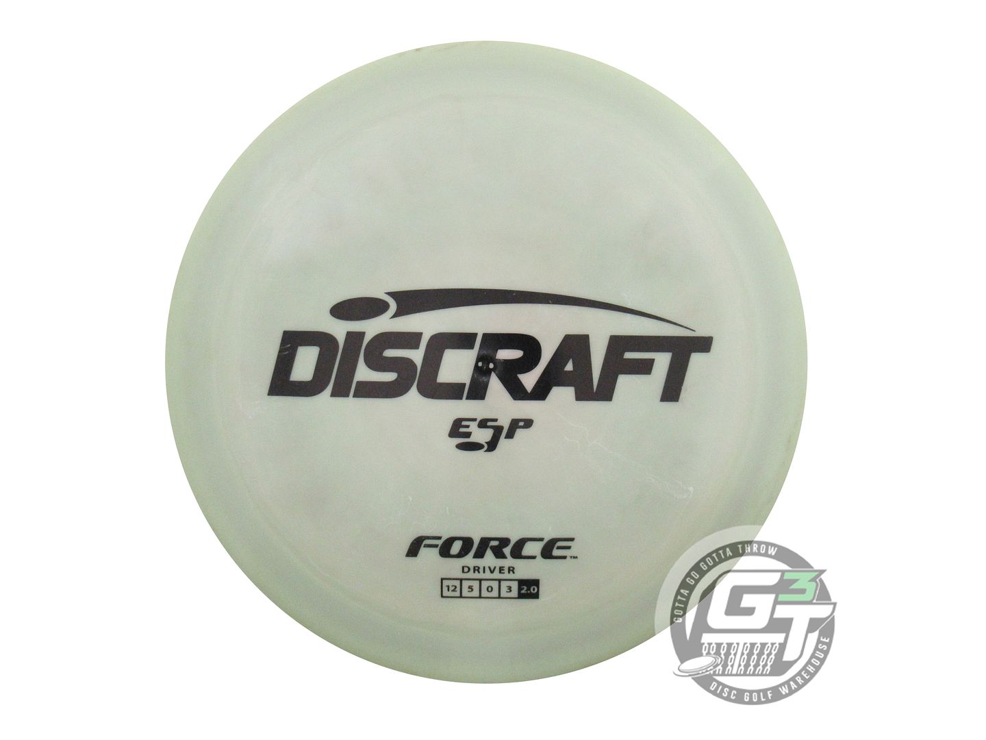 USED Discraft ESP Force 176g Sage Black Stamp Distance Driver Golf Disc