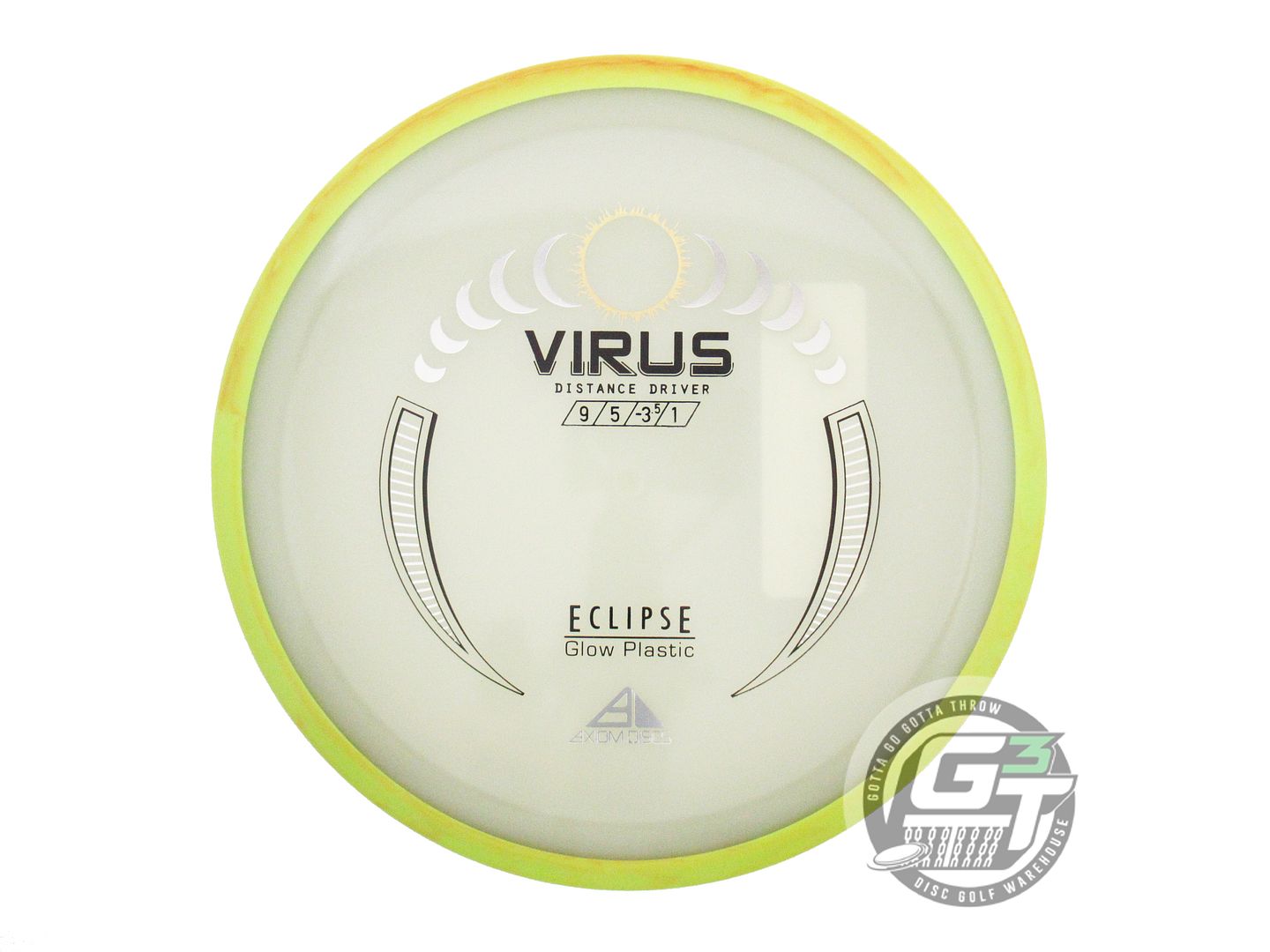 Axiom Eclipse 2.0 Glow Proton Virus Distance Driver Golf Disc (Individually Listed)