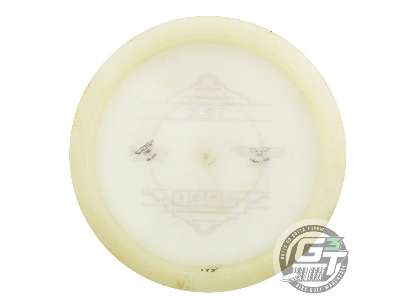 USED Lone Star Bravo Glow Tex 175g Pink Flower Foil Fairway Driver Golf Disc