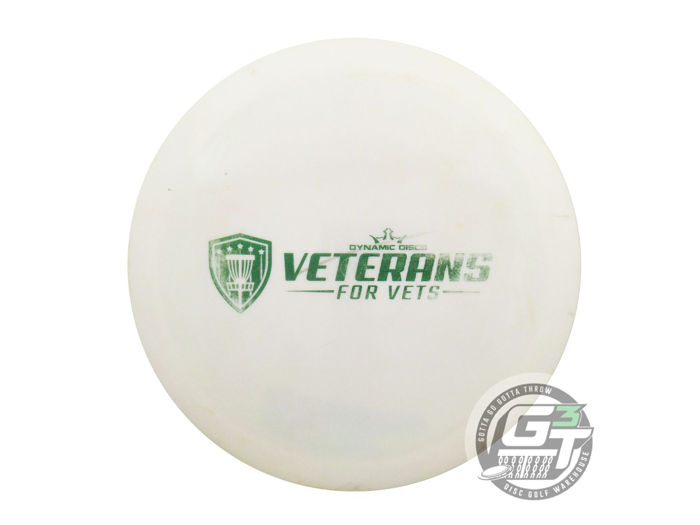USED Dynamic Discs Fuzion Vandal 171g White Green Matrix A Distance Driver Disc