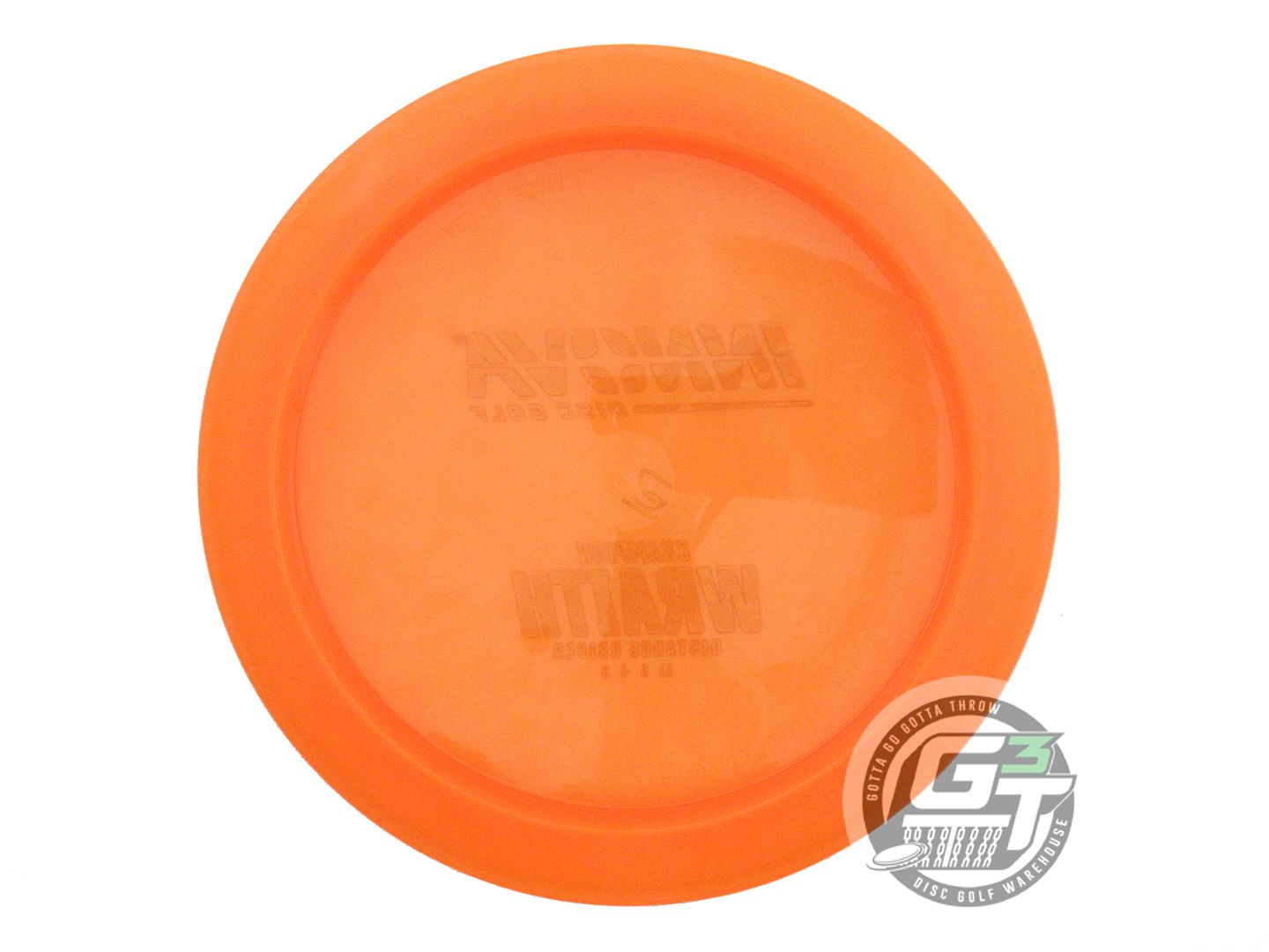 USED Innova Champion Wraith 167g Orange Blue Shatter Foil Distance Driver Disc
