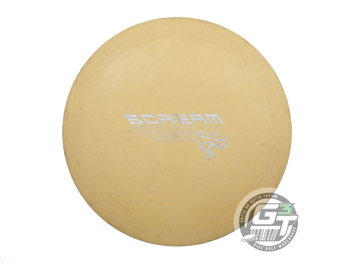 USED Quest AT SRP Scream 172g Peach Silver Shatter Fairway Driver Golf Disc