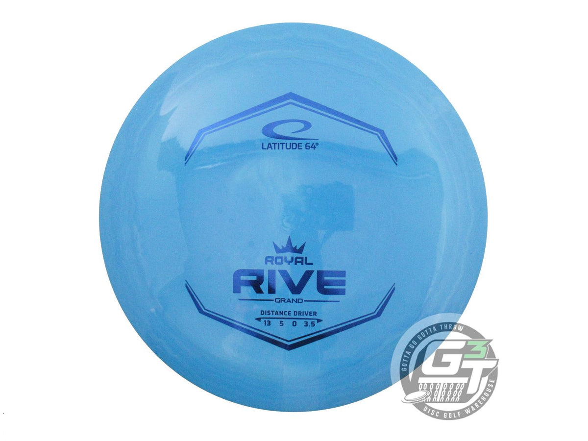 USED Latitude 64 Royal Grand Rive 173g Blue Blue Foil Distance Driver Disc