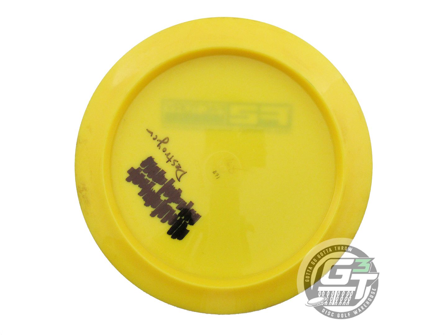 USED Innova X-OUT Star Destroyer 168g Marigold Distance Driver Golf Disc