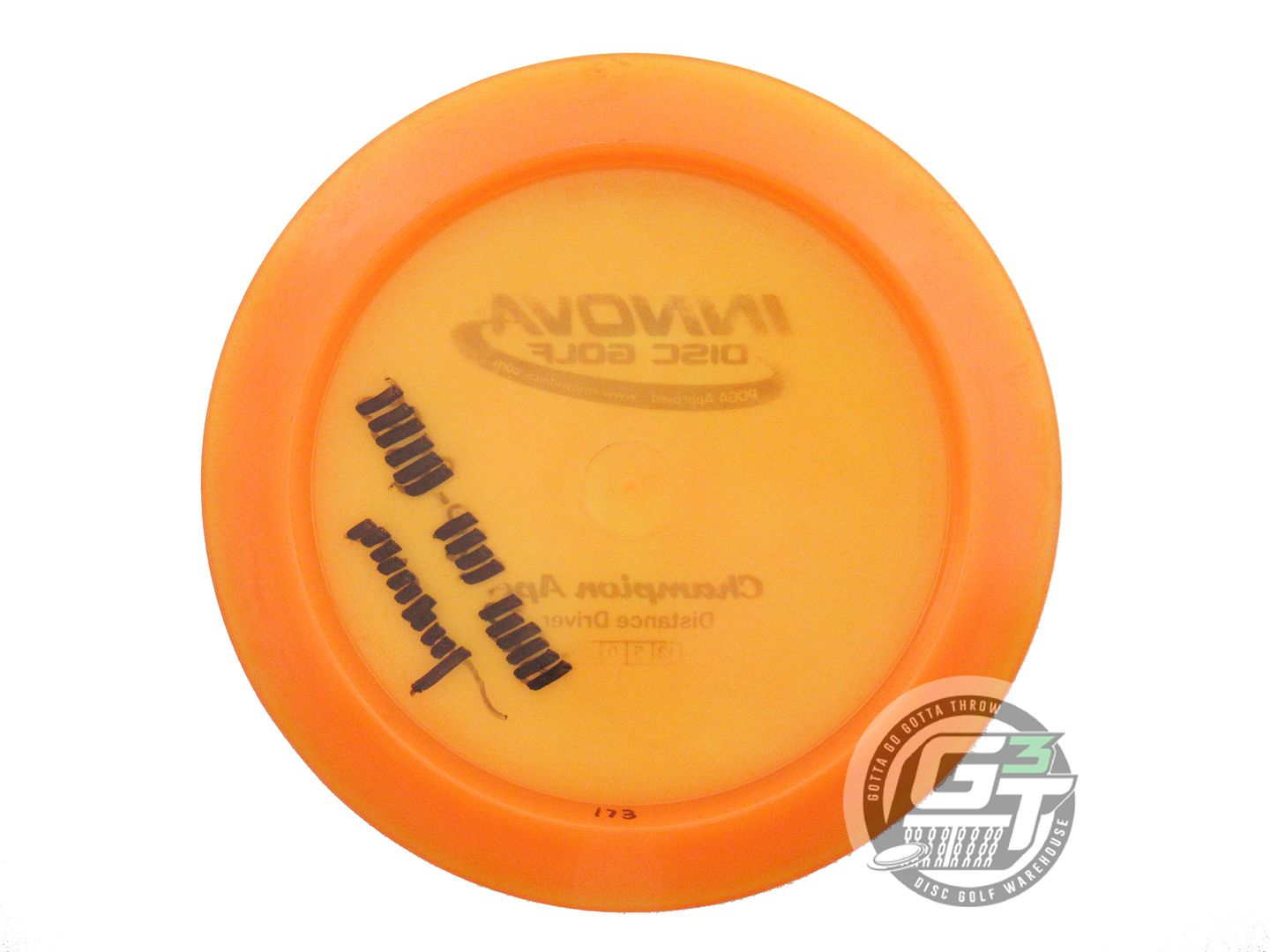 USED Innova Champion Ape 173g Orange Silver Stamp Distance Driver Golf Disc