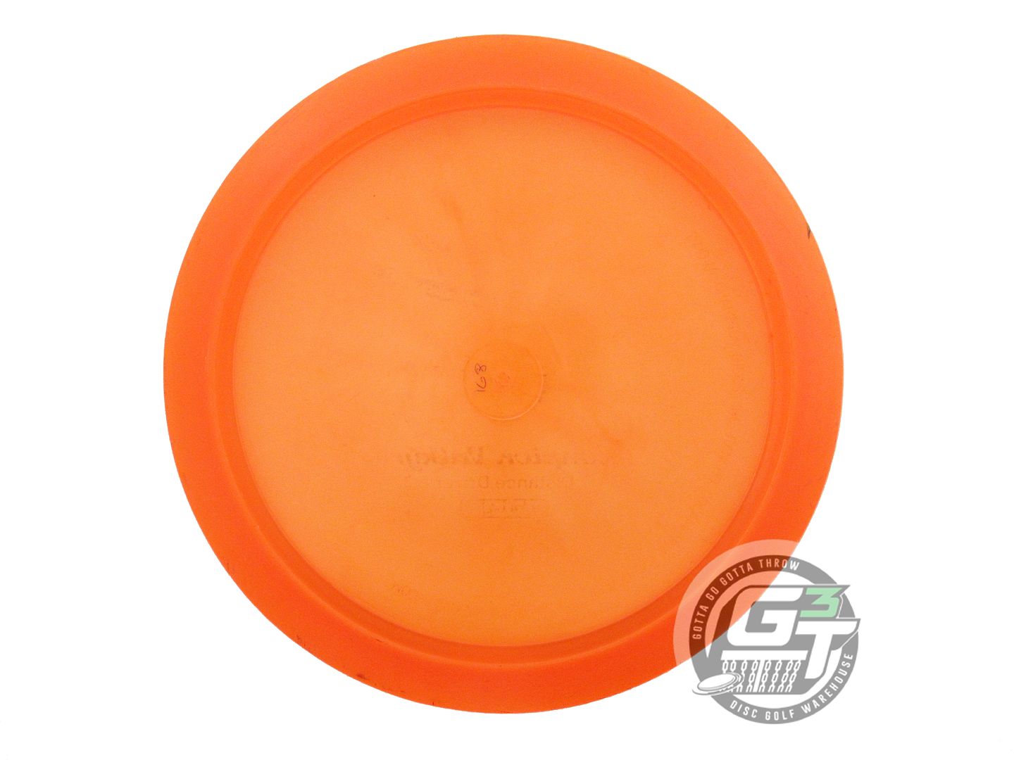 USED Innova Champion Valkyrie 168g Orange Wiped Stamp Distance Driver Golf Disc