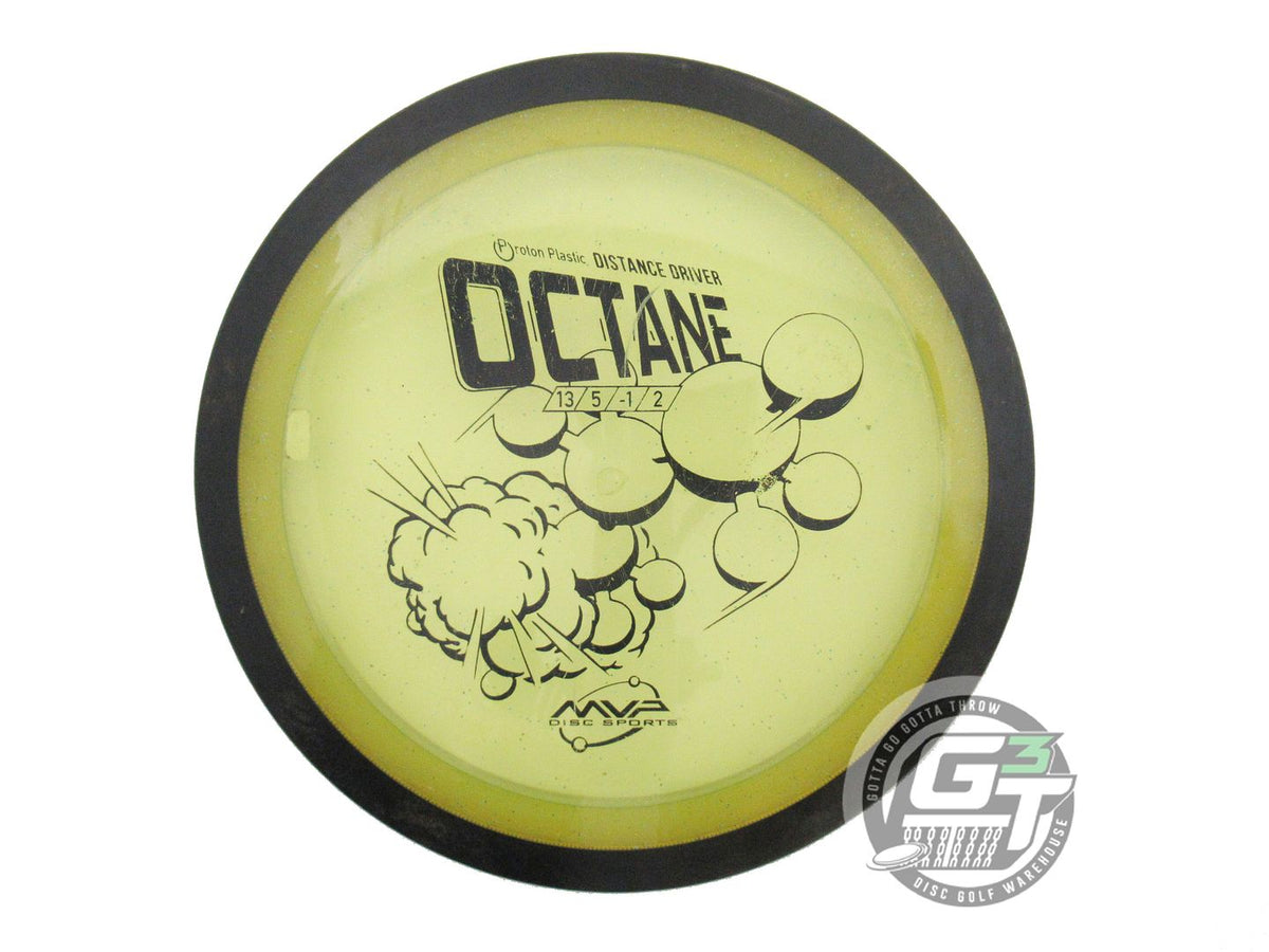 USED MVP Disc Sports Proton Octane 175g Yellow Distance Driver Golf Disc