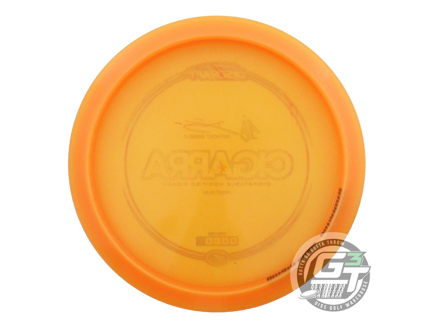 USED Discraft [BARELA] Z Cigarra 174g Orange Magenta Shatter Fairway Driver Disc