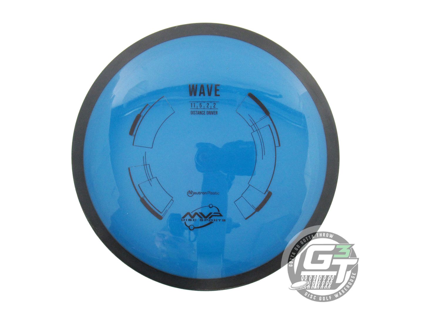 USED MVP Disc Sports Neutron Wave 157g Blue Distance Driver Golf Disc