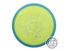 USED Axiom Discs Neutron Panic 174g Yellow Teal Rim Distance Driver Golf Disc