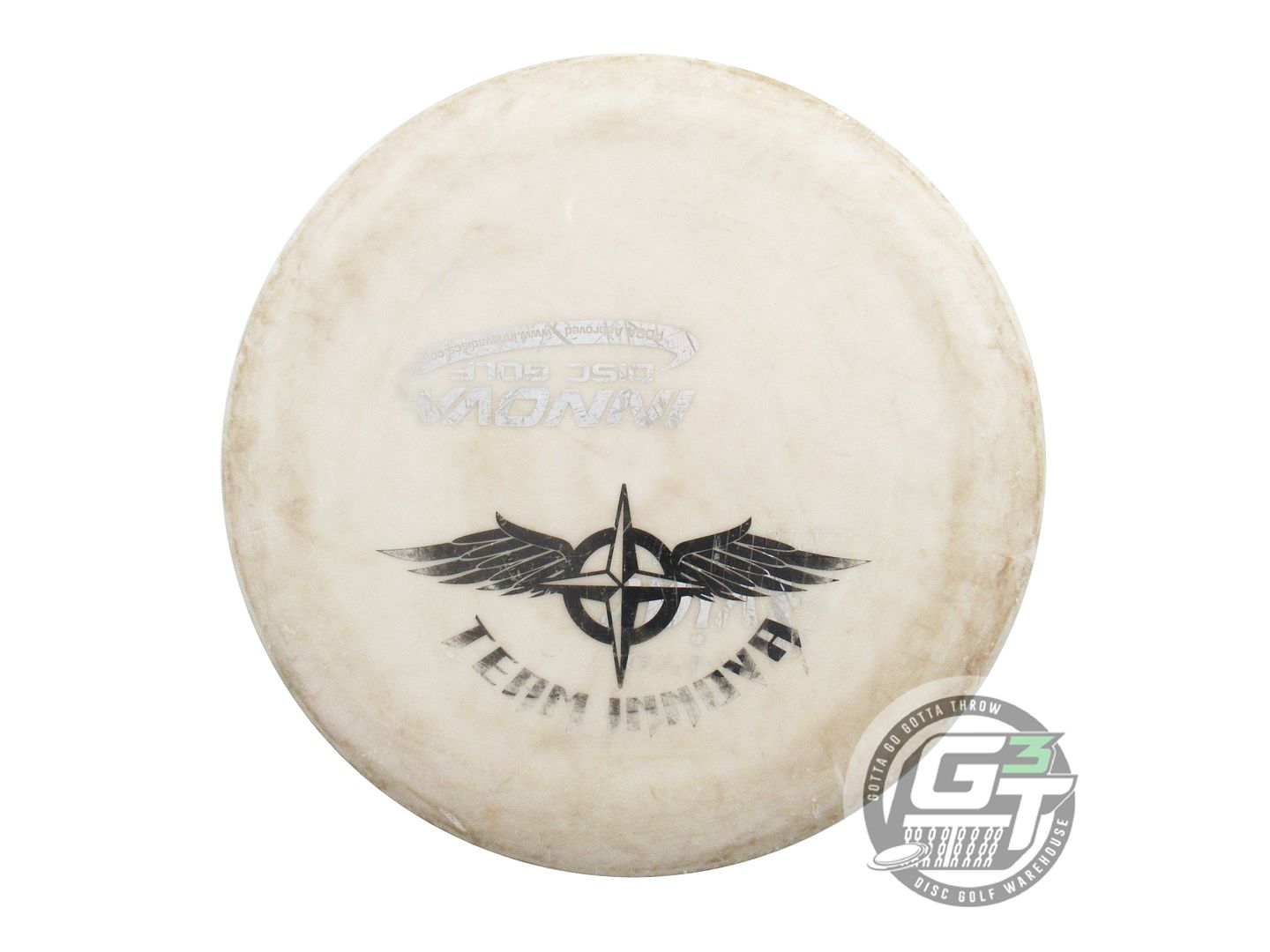 USED TEAM Innova R-Pro Aviar 170g White Silver Stamp Putter Golf Disc