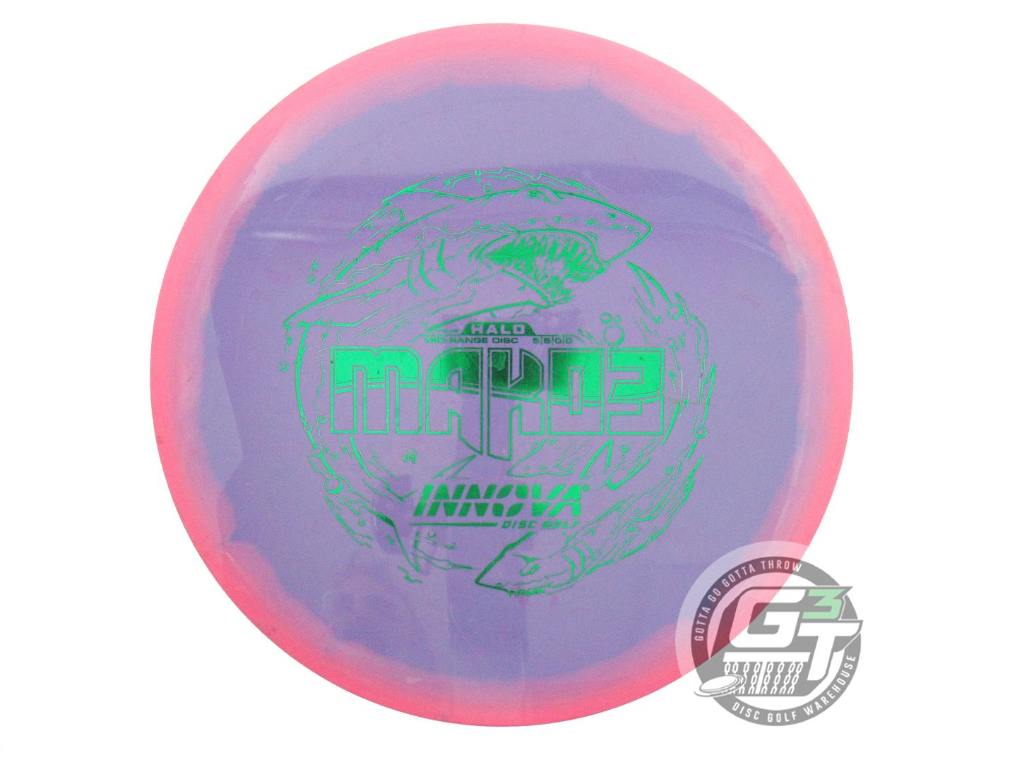 USED Innova Halo Star Mako3 174g Pink-Purple Midrange Golf Disc