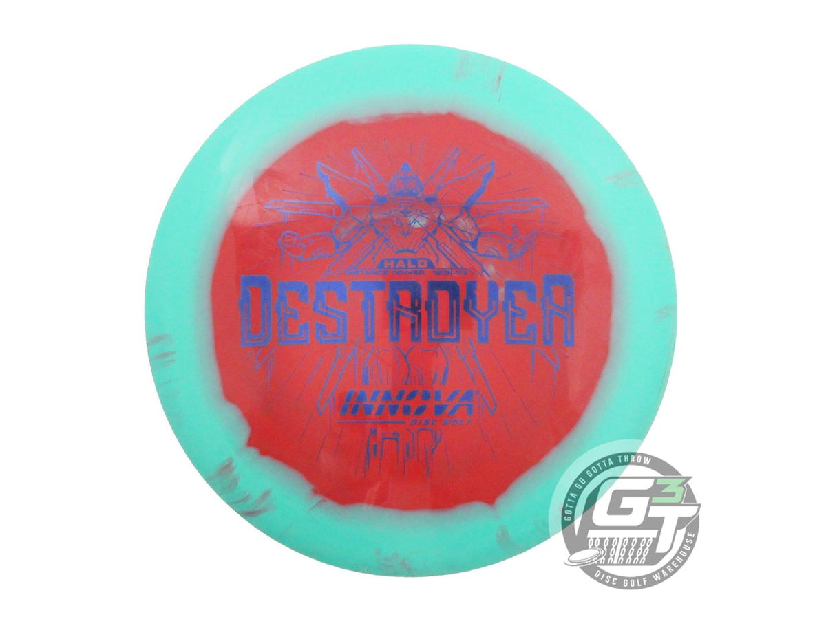 USED Innova Halo Star Destroyer 175g Seafoam-Red Distance Driver Golf Disc