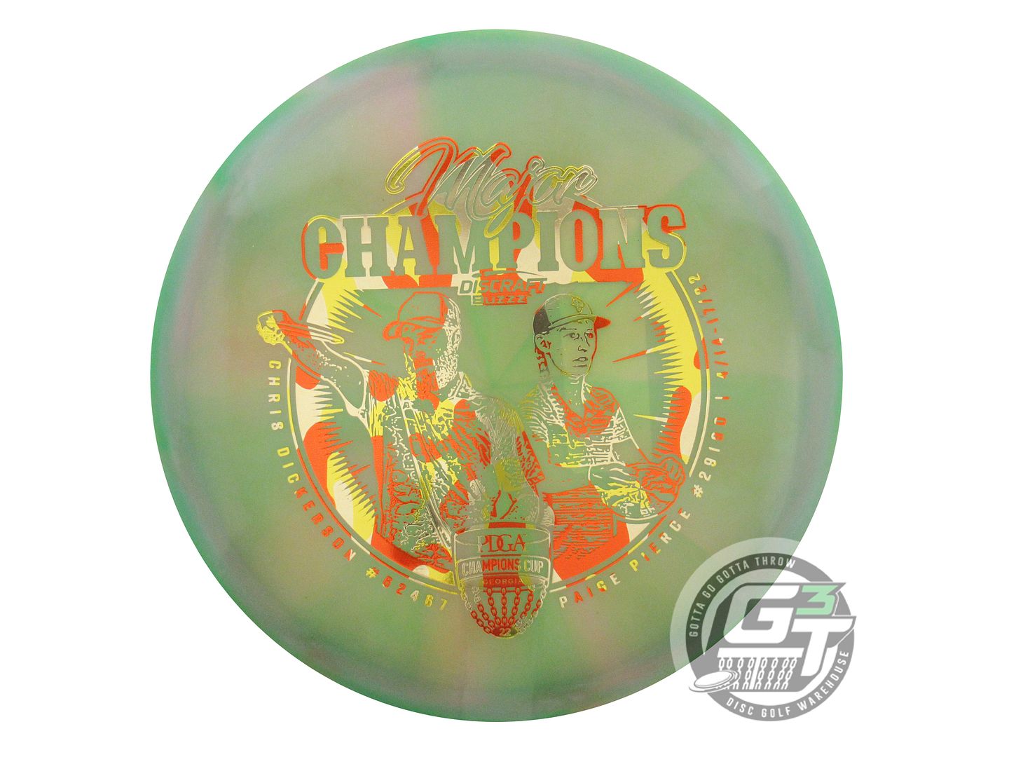 Discraft Limited Edition 2022 PDGA Champions Cup Commemorative Special Blend Buzzz Midrange Golf Disc (Individually Listed)