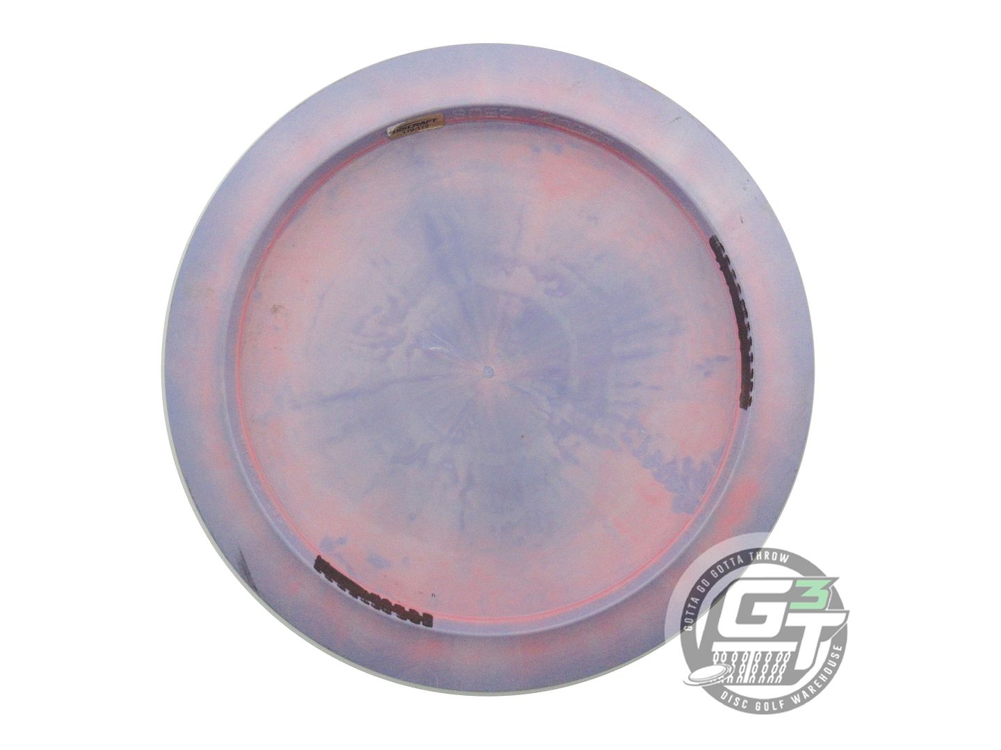 USED Discraft X-OUT [McBETH] ESP Zeus 173g Blue-Pink Driver Golf Disc