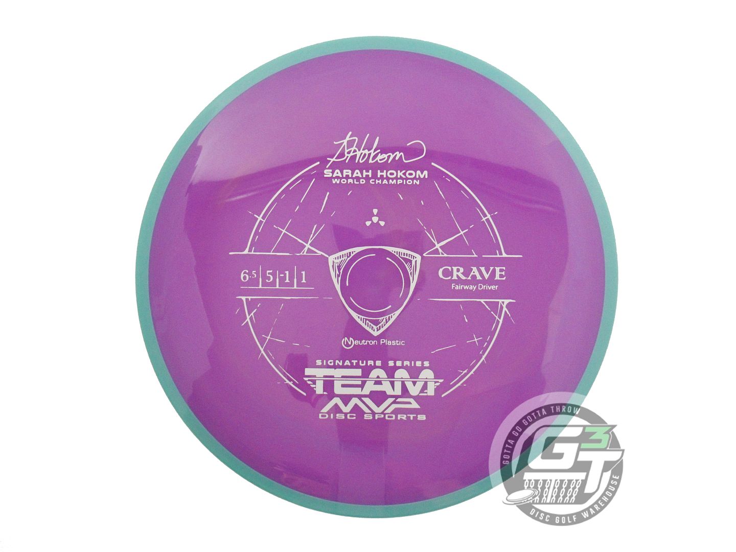Axiom Neutron Crave [Sarah Hokom Signature] Fairway Driver Golf Disc (Individually Listed)