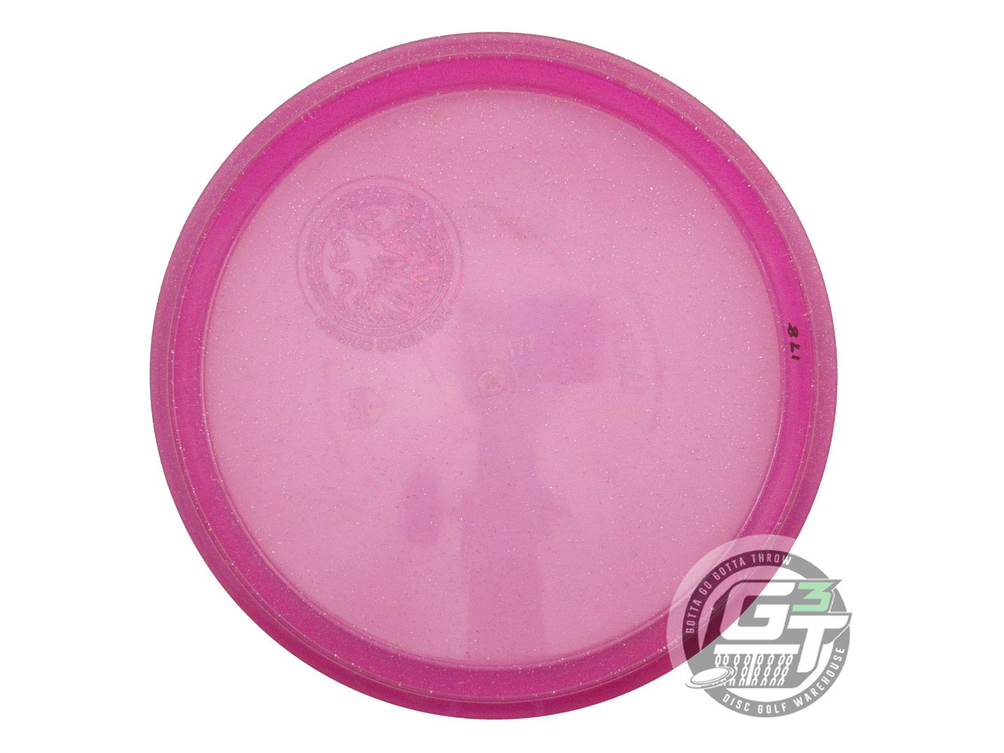 USED DiscMania C-Line MD3 177g Magenta Rainbow Shatter Foil Midrange Golf Disc