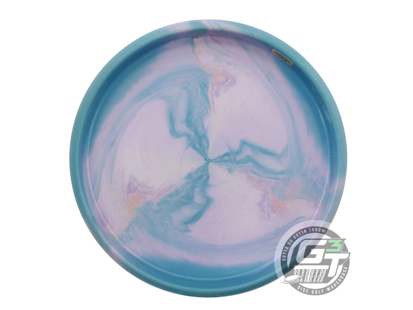 USED Discraft [McBETH] Swirl ESP Luna 173g Teal-Pink Putter Golf Disc