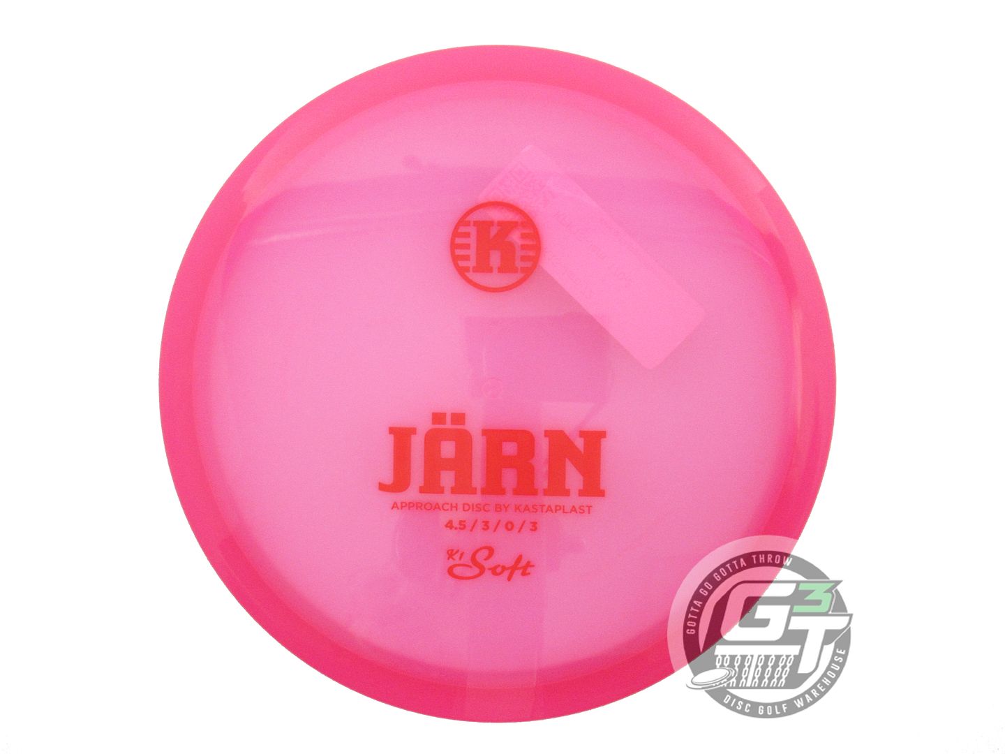 Kastaplast K1 Soft Jarn Midrange Golf Disc (Individually Listed)