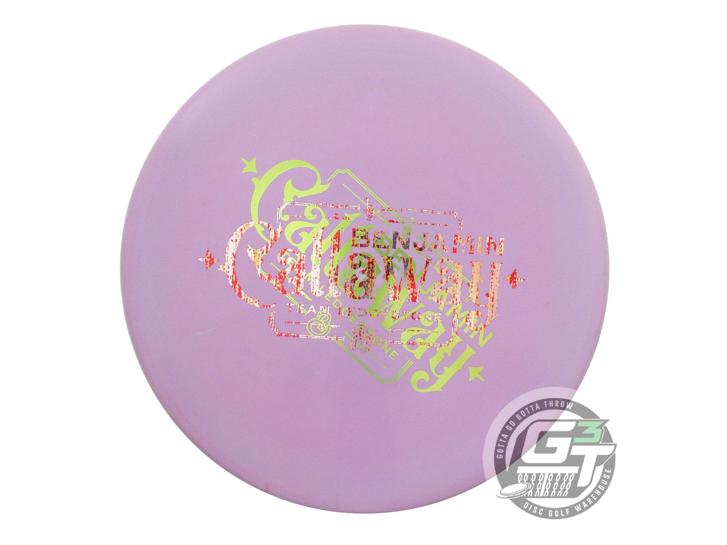 USED Discraft X-OUT ESP Zone 175g Lilac Putter Golf Disc